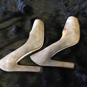 Kate Spade NY Nessle Suede Pumps Sz 8 Made in Italy